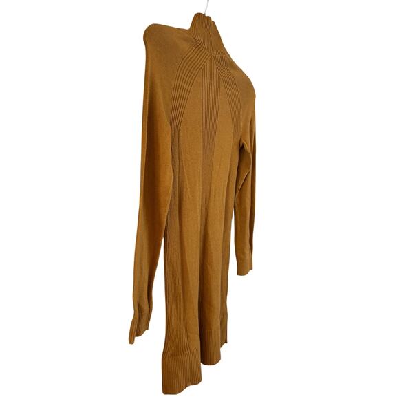 Lululemon Women’s Keep It Cozy Dress Size 0 Spiced Bronze Silk Sweater Mini - Picture 7 of 7